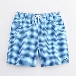Vineyard Vines Gingham Bungalow Shorts Swimsuit